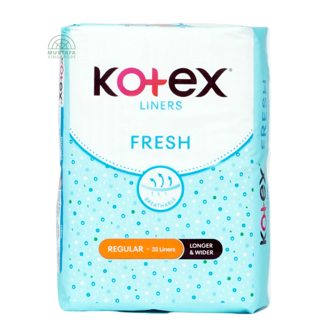 Kotex Liner Fresh Longer & Wider 32s