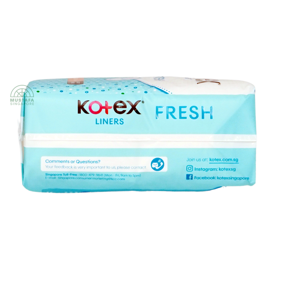 Kotex Liner Fresh Longer & Wider 32s