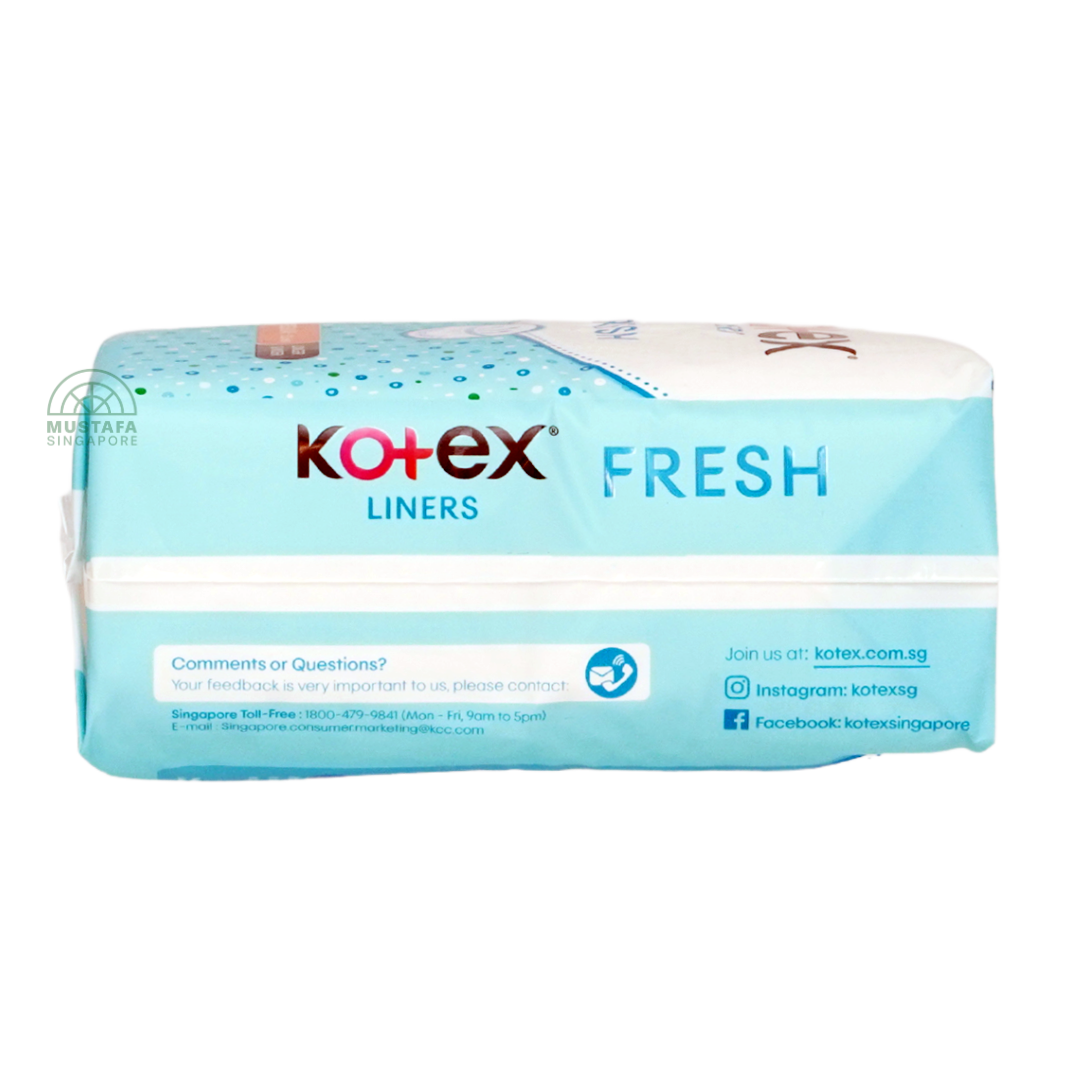 Kotex Liner Fresh Longer & Wider 32s