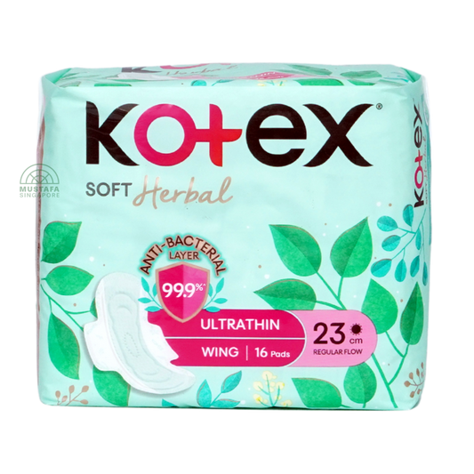 Kotex Soft & Smooth Herbal Ultrathin Wing 23cm 16s