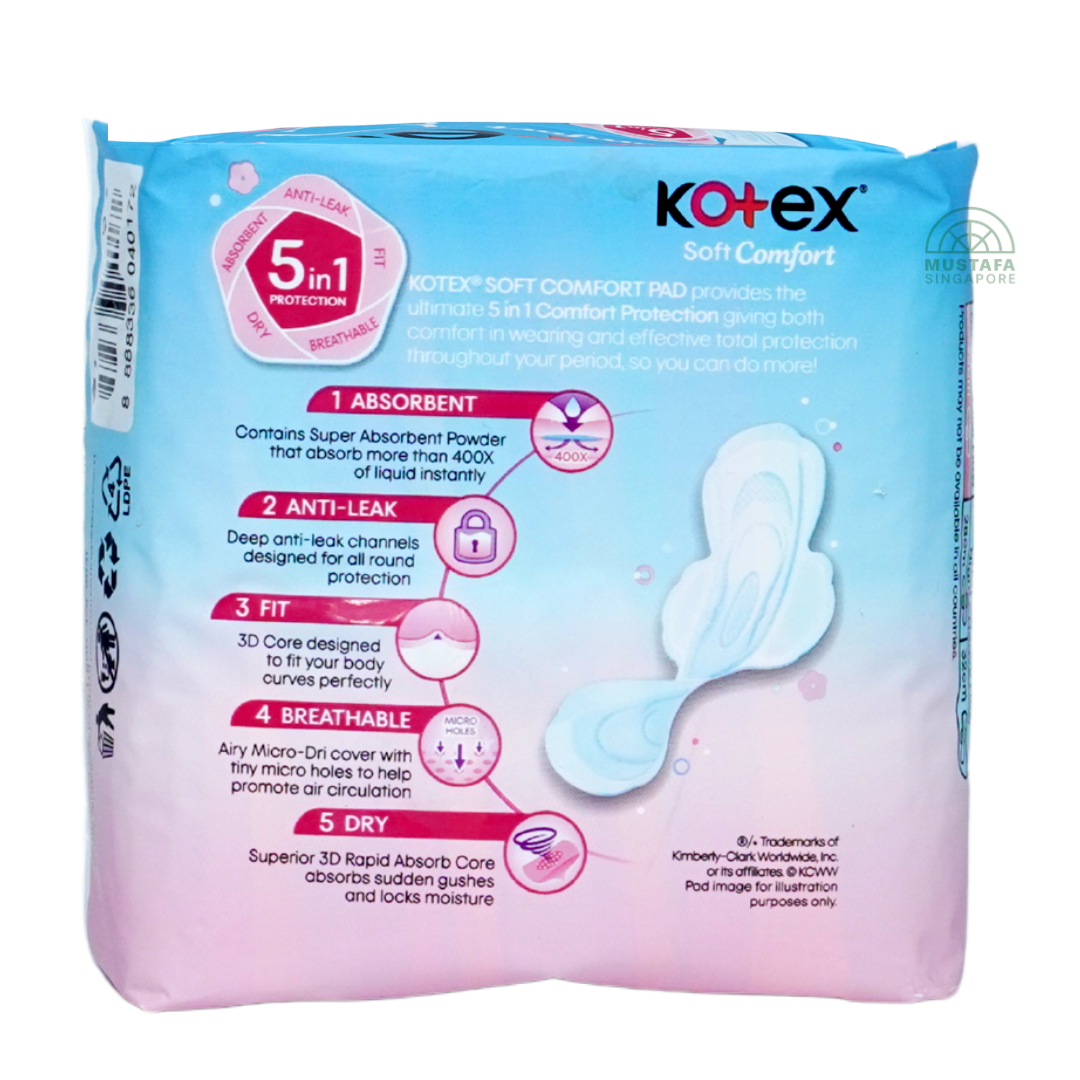 Kotex Soft & Smooth Soft Comfort Ultrathin 23cm 18s