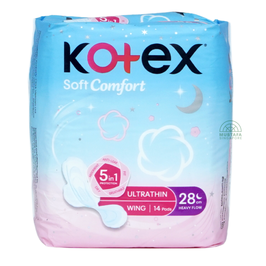 Kotex Soft & Smooth Soft Comfort Ultrathin 28cm 14s