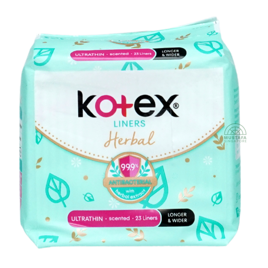 Kotex Liner Longer & Wider Herbal Ultrathin 23s