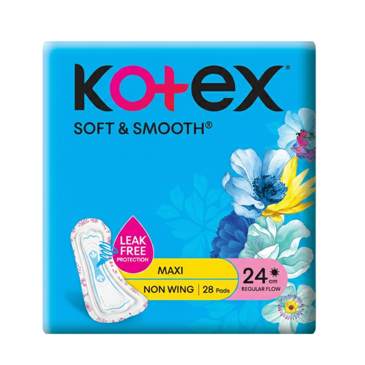 Kotex Soft & Smooth Maxi 24cm 28s