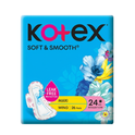 Kotex Soft & Smooth Maxi Wing 24cm 26s