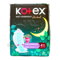 Kotex Soft & Smooth Herbal Slim Overnight 41cm 10s