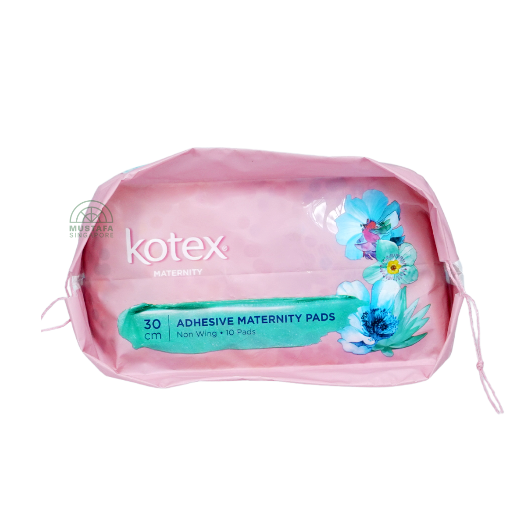 Kotex Adhesive Maternity Pads 10s