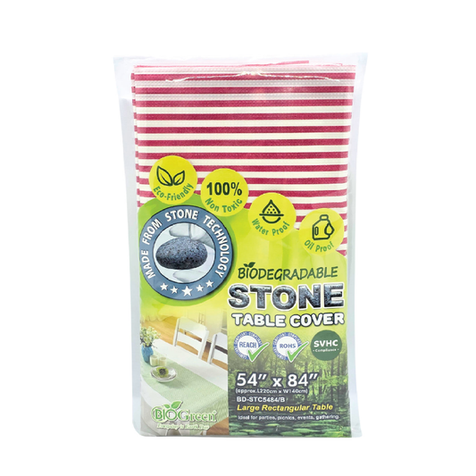 Biogreen Stone Table Cover R 54" x 84"