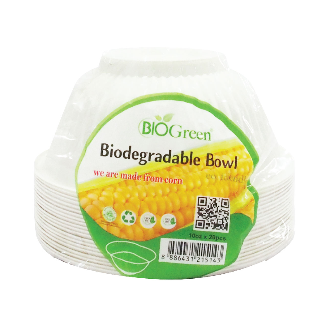 Biogreen Bowl 10oz x 20's