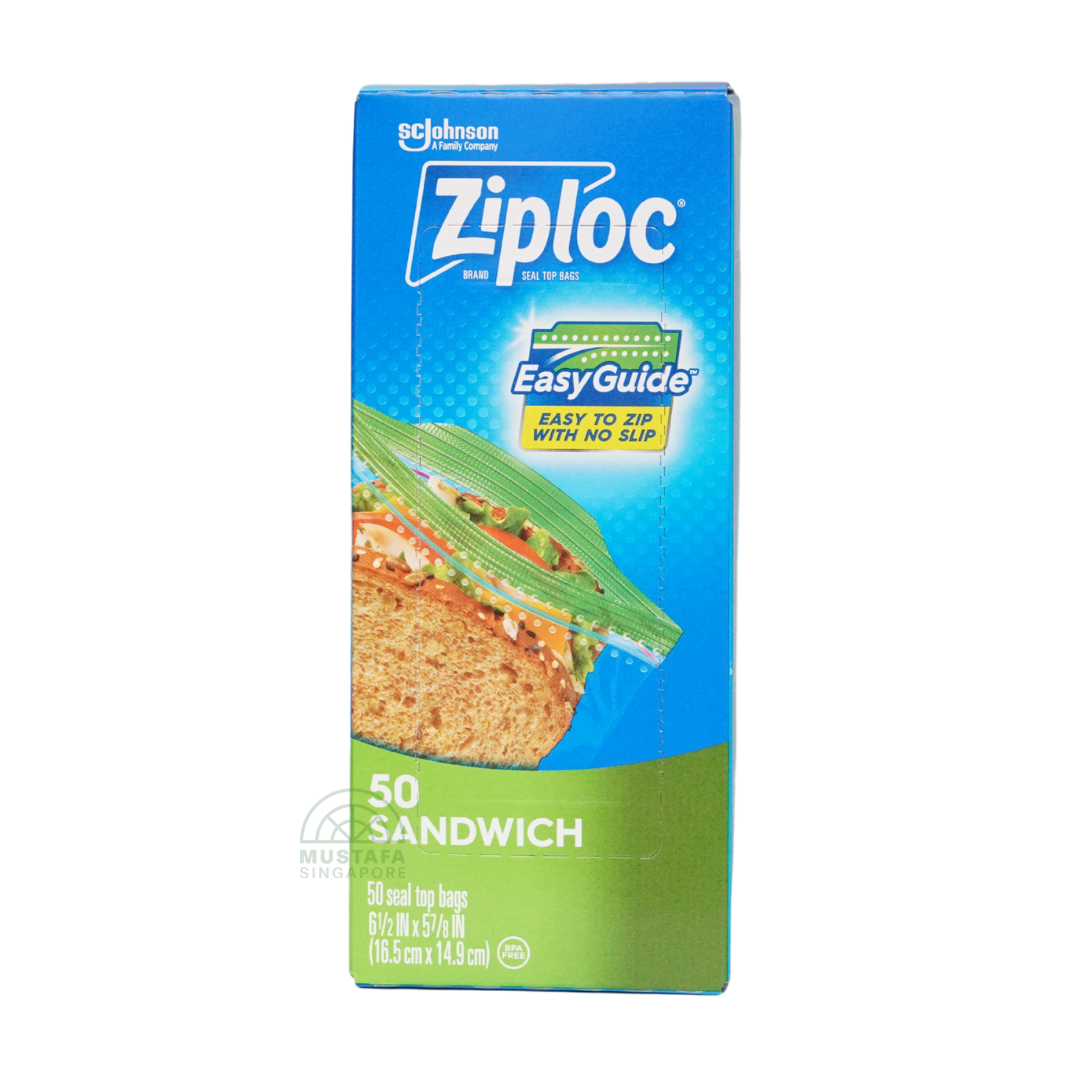 Ziploc Sandwich Seal Top Bags 50s