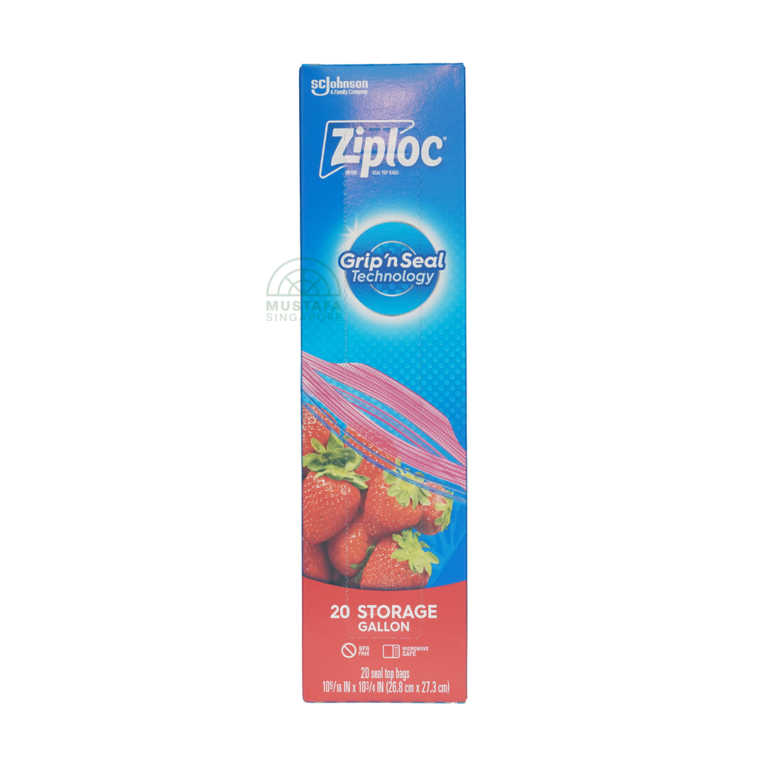Ziploc Storage Gallon 20s