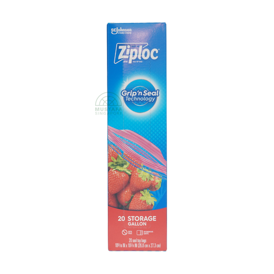 Ziploc Storage Gallon 20s