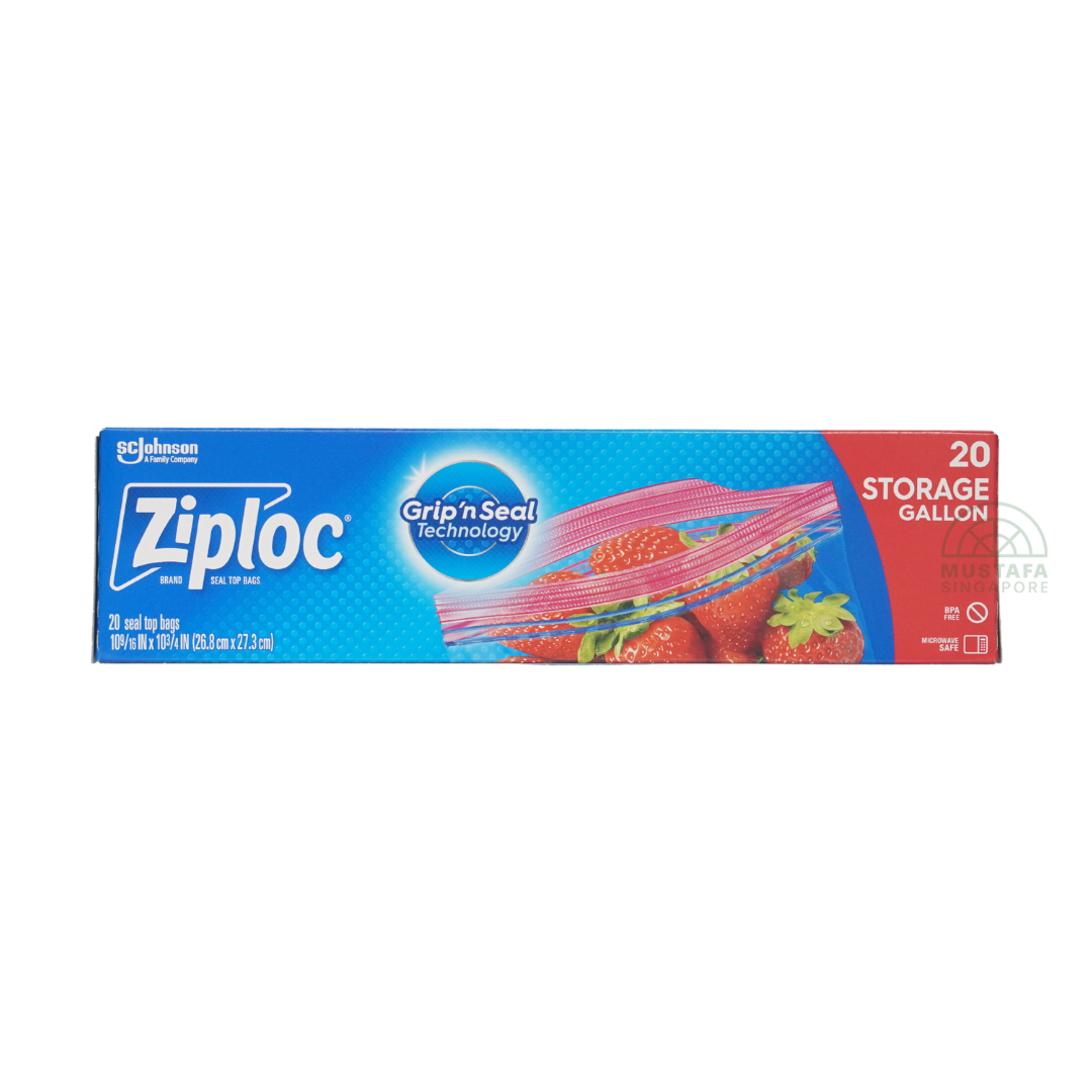 Ziploc Storage Gallon 20s