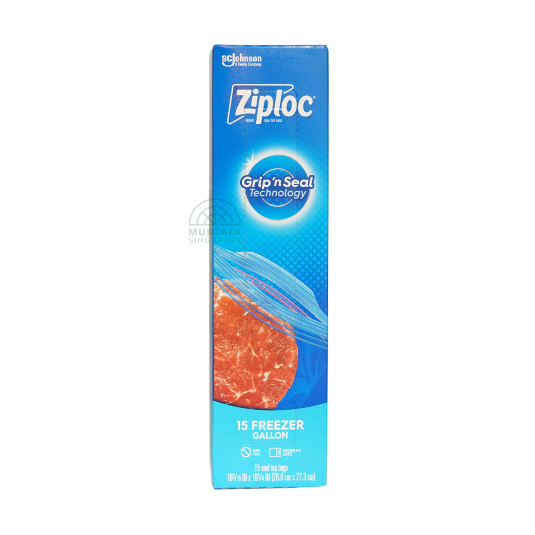 Ziploc Freezer Gallon 15s