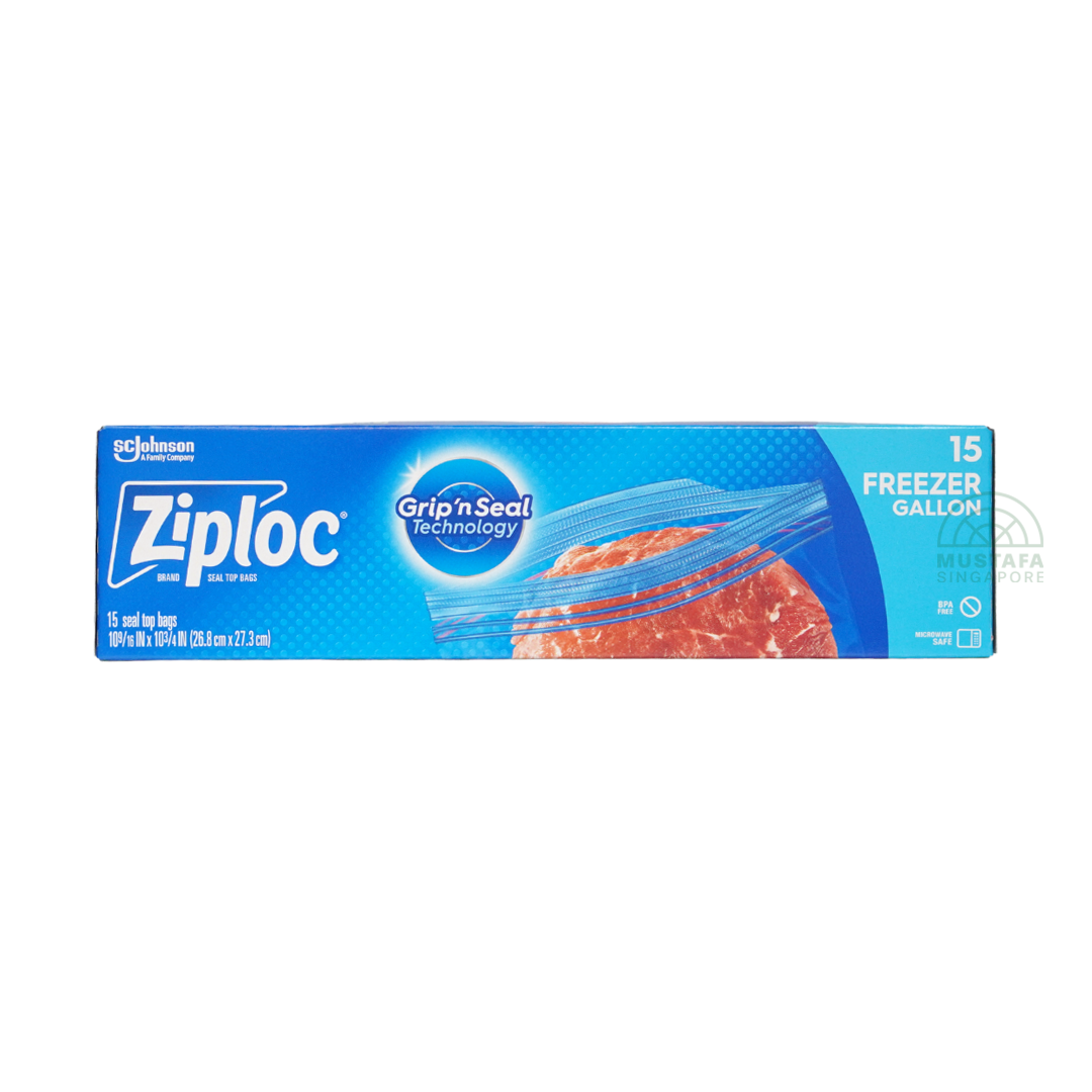 Ziploc Freezer Gallon 15s