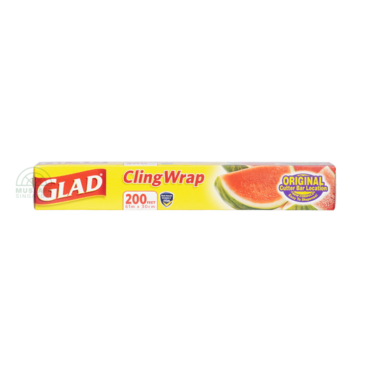 Glad Cling Wrap 200ft
(61m x 30cm)