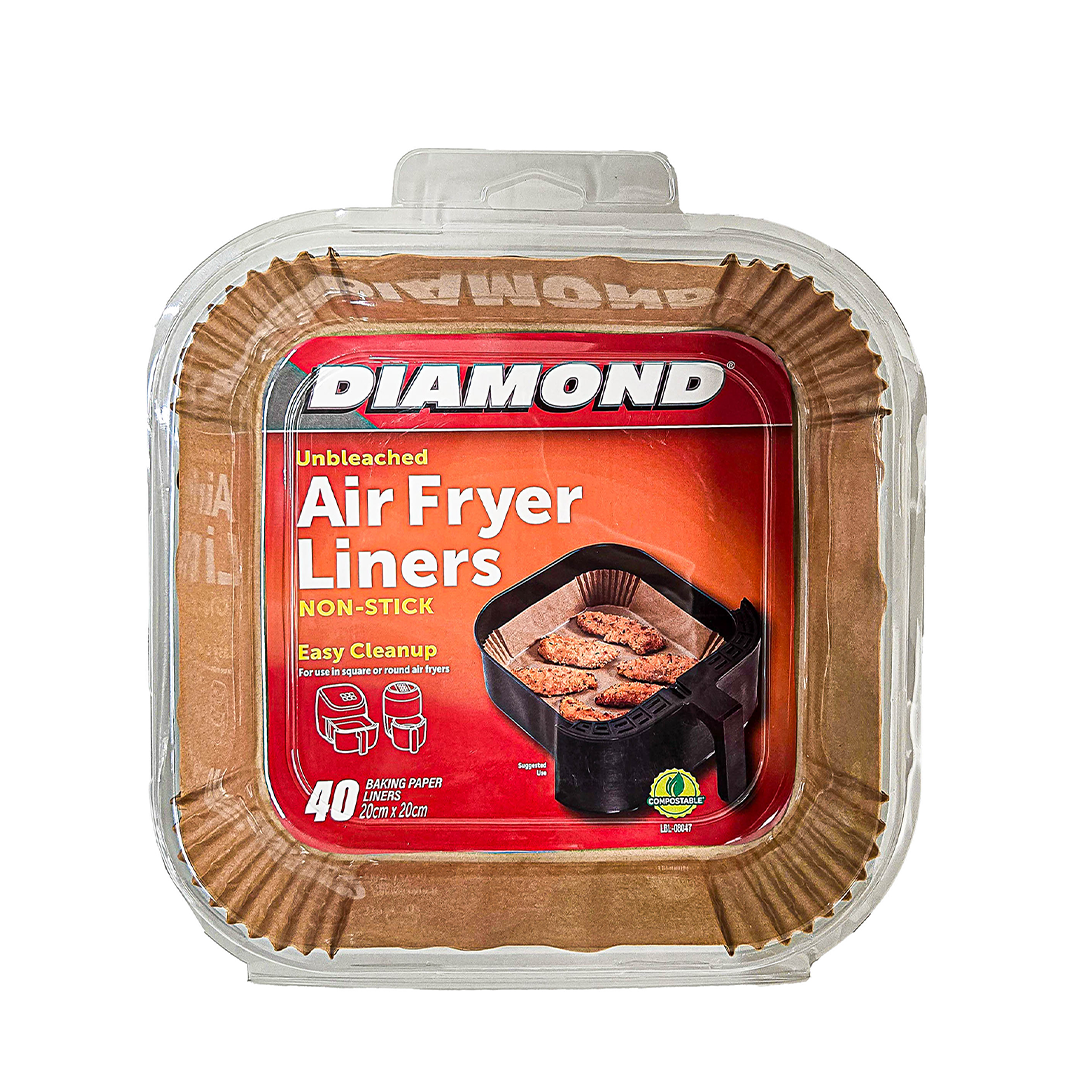 Diamond Air Fryer Liners 40s 20cm