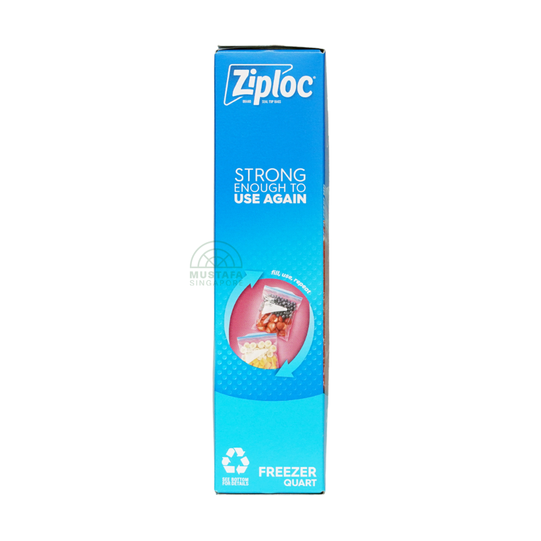 Ziploc Freezer Quart 20s