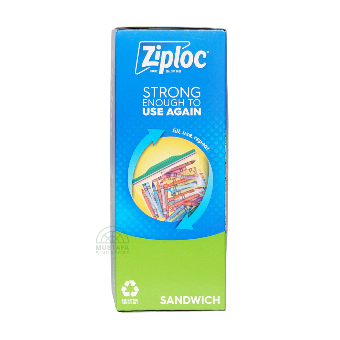 Ziploc Sandwich Seal Top Bags 100s