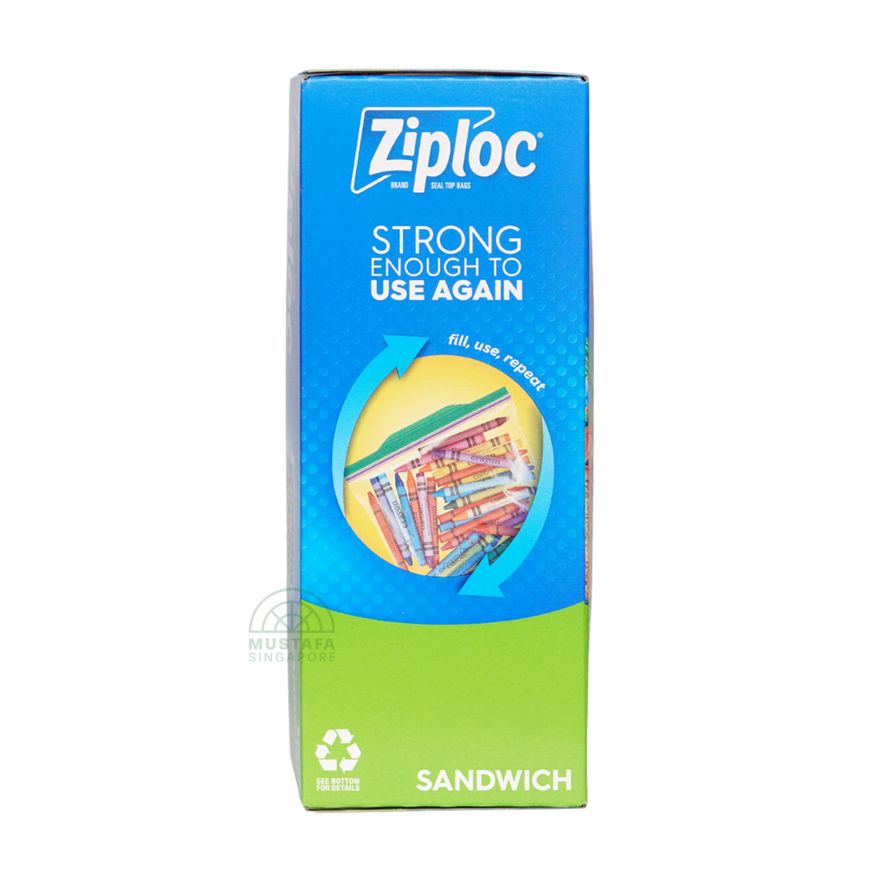 Ziploc Sandwich Seal Top Bags 100s