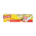 Glad Storage Gallon Zipper Bags 
- 3.78 litres
(20 bags)