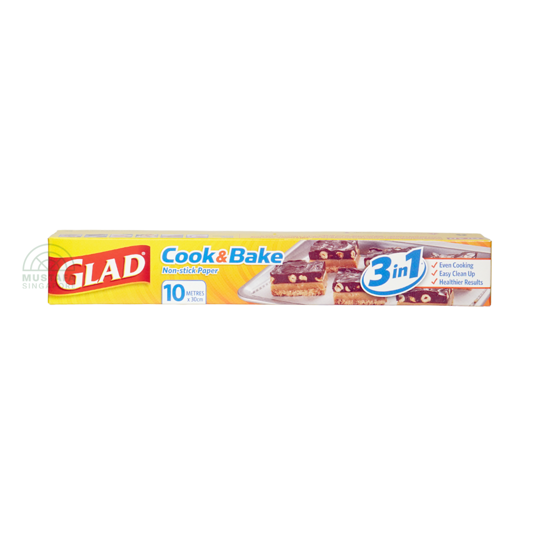 Glad Cook & Bake Non-Stick Paper (10m x 30cm)
