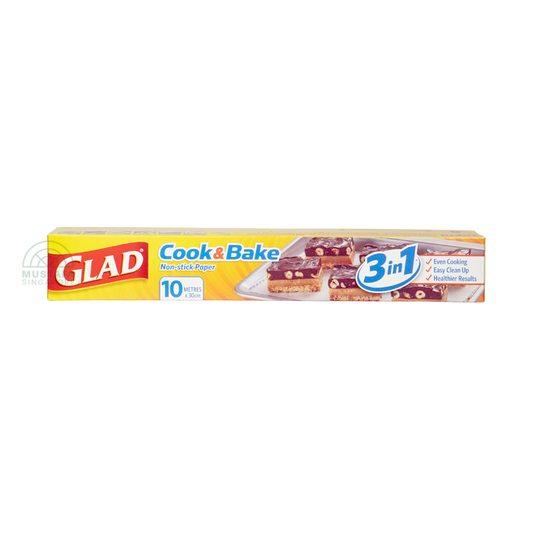 Glad Cook & Bake Non-Stick Paper (10m x 30cm)