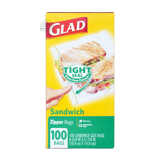 Glad Sandwich Zipper Bags
(100 bags)