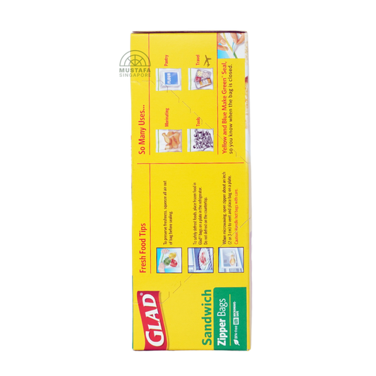 Glad Sandwich Zipper Bags
(100 bags)