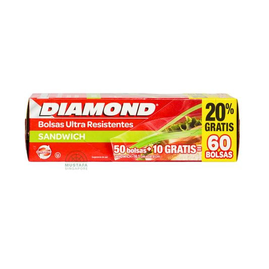 Diamond Ultra Strong Bags Sandwich 60s