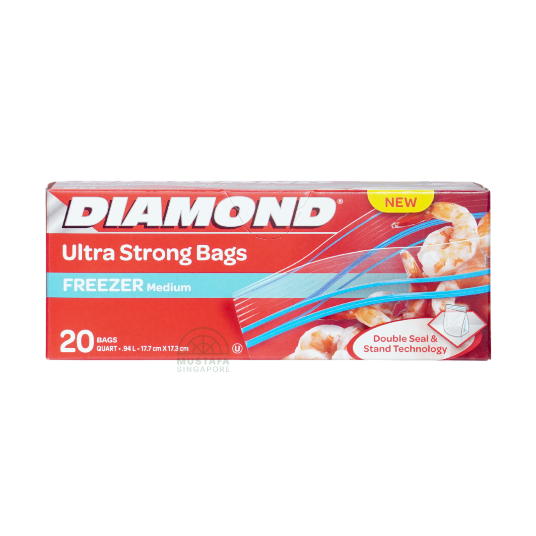 Diamond Freezer Bag Medium 20s