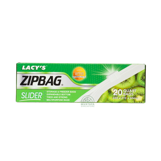 Lacy's Zipbag Slider 20 Quart Bags