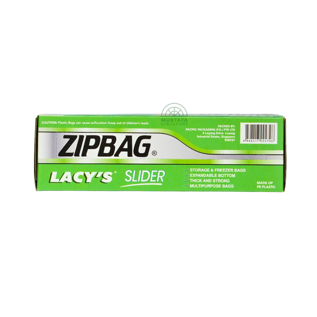 Lacy's Zipbag Slider 20 Quart Bags