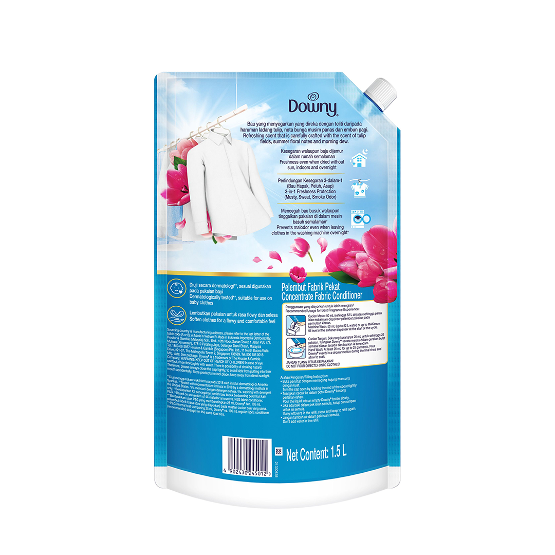Downy Liquid Sunrise Fresh Refill 1.5L