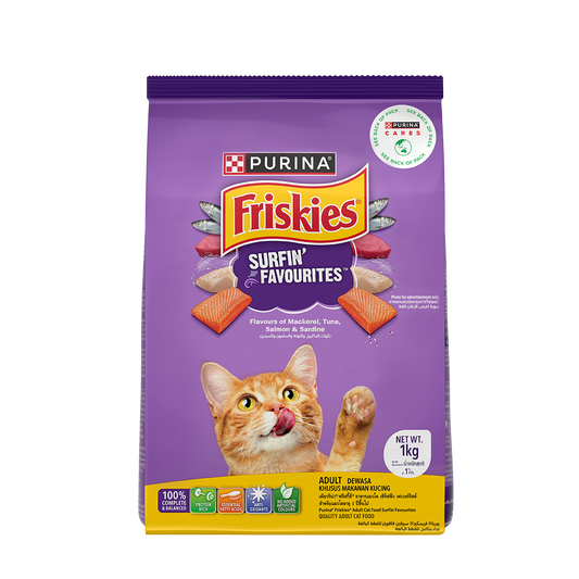 Purina Friskies Springsteen Surfin' Favourites 1kg