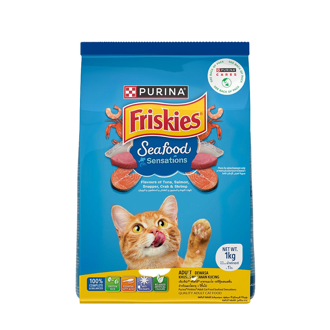 Purina Friskies Springsteen Seafood Sensations 1kg