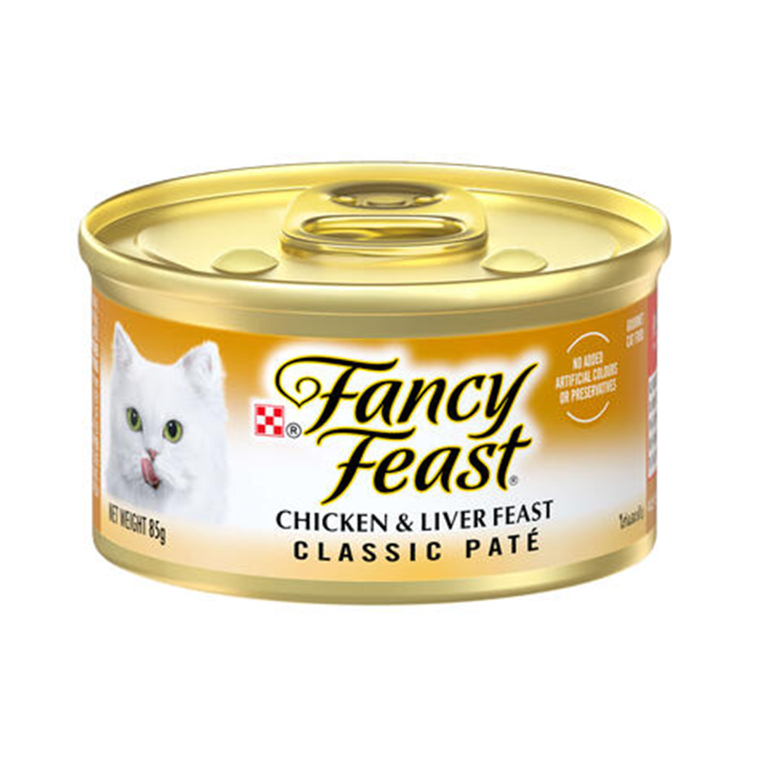Purina Fancy Feast Classic Pate Chicken & Liver Feast 85g