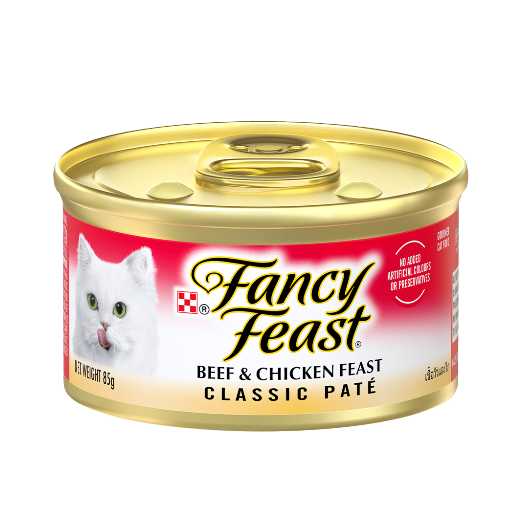 Purina Fancy Feast Classic Paté Beef & Chicken Feast 85g