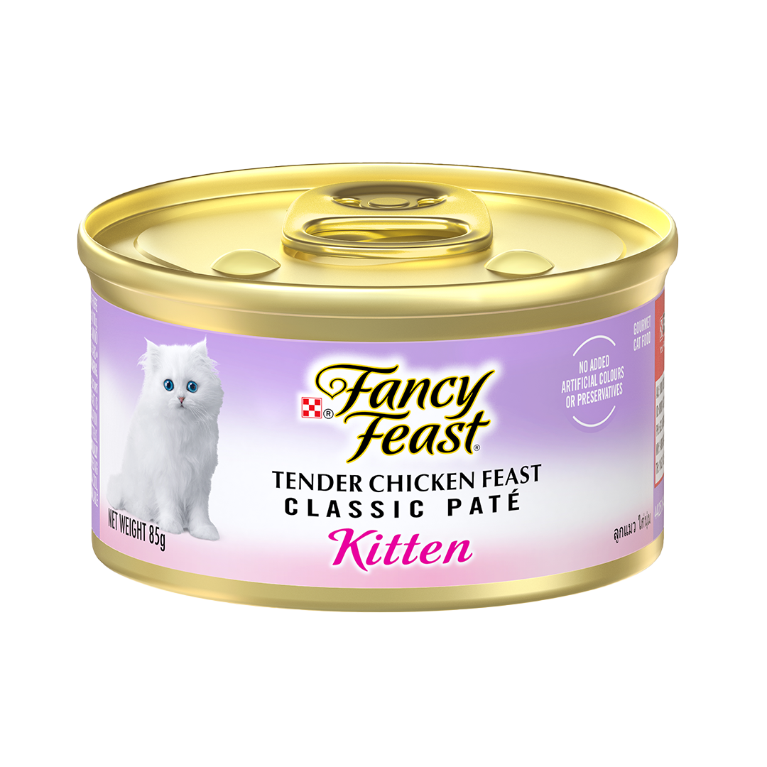 Purina Fancy Feast Classic Paté Kitten Tender Chicken Feast 85g