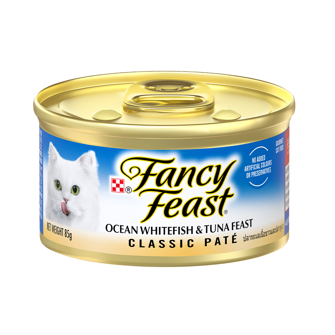 Purina Fancy Feast Classic Pate Ocean Whitefish & Tuna 85g
