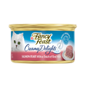 Purina Fancy Feast Creamy Delights Salmon Feast with a Touch of Real Milk 85g