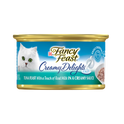 Purina Fancy Feast Creamy Delights Tuna Feast with a Touch of Real Milk in a Creamy Sauce 85g