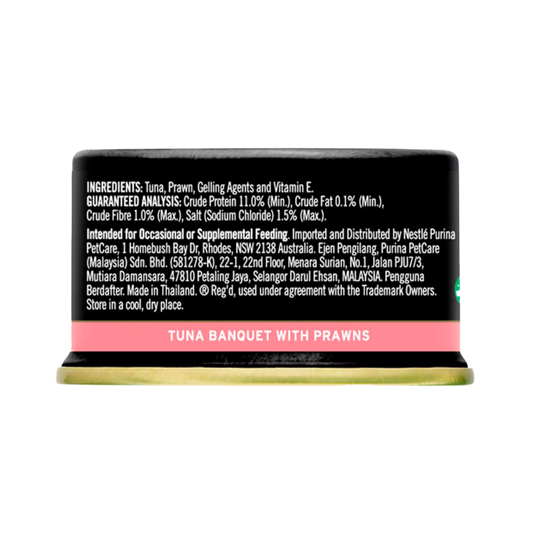 Purina Fancy Feast Royale Tuna Banquet with Prawns 85g