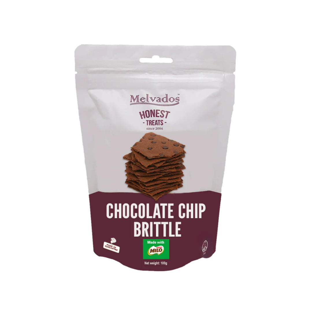 Melvados Chocolate Chip Brittle 100g