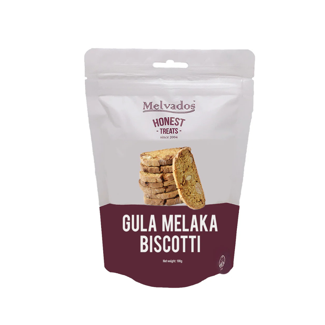Melvados Gula Melaka Biscotti 100g