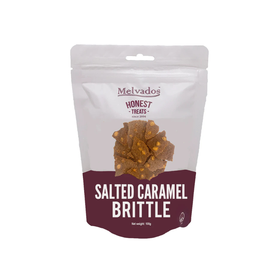Melvados Salted Caramel Brittle 100g