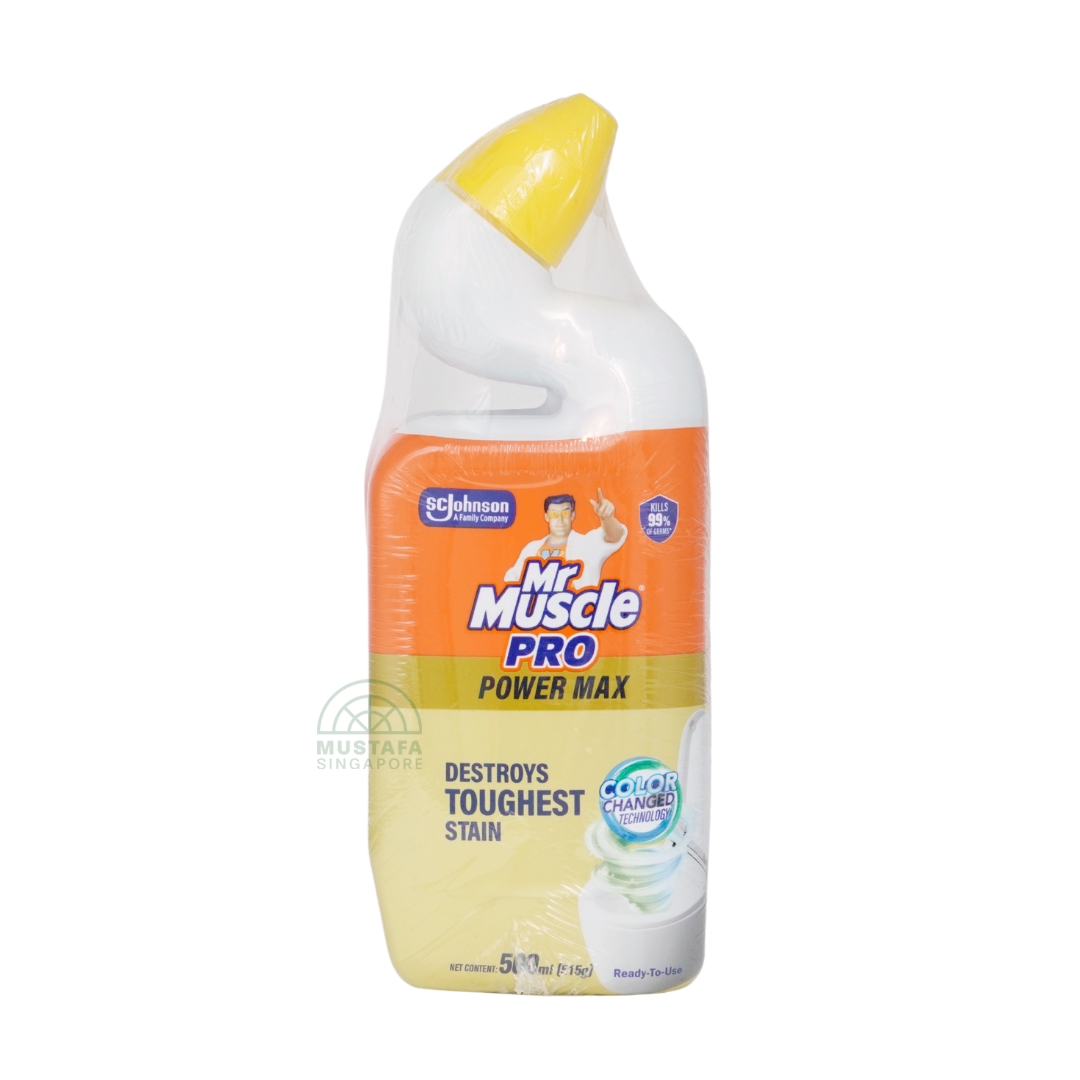 Mr Muscle Toilet Cleaner Pro Power Max Value Pack 500ml x 3