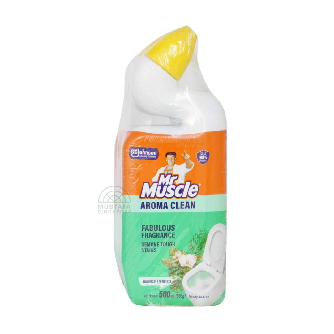 Mr Muscle Toilet Cleaner Aroma Clean Value Pack Botanical Freshness 500ml x 3