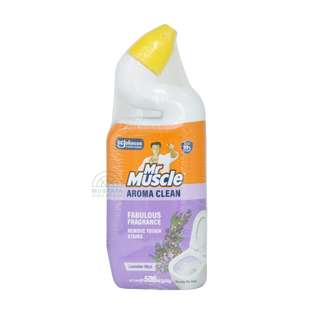 Mr Muscle Toilet Cleaner Aroma Clean Value Pack Lavender Myst 500ml x 3