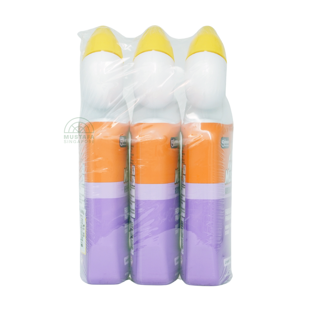 Mr Muscle Toilet Cleaner Aroma Clean Value Pack Lavender Myst 500ml x 3